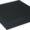 18 x 18 x 4 cm czarny karton ozdobny