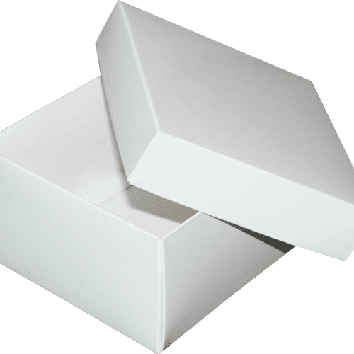 pudełko ozdobne 12 x 12 x 7 cm białe