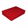 pudełko ozdobne czerwone 35 x 24 x 7 cm