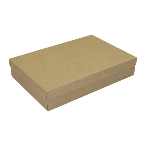 pudełko ozdobne eko beżowe 35 x 24 x 7 cm