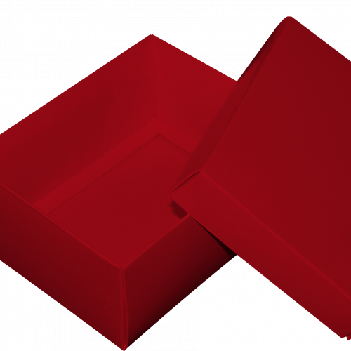 Małe pudełko czerwone