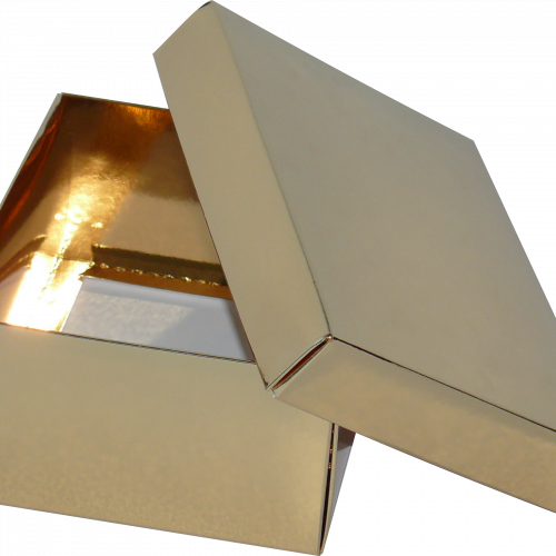 Pudełko złote 16 x 12,5 x 7_2